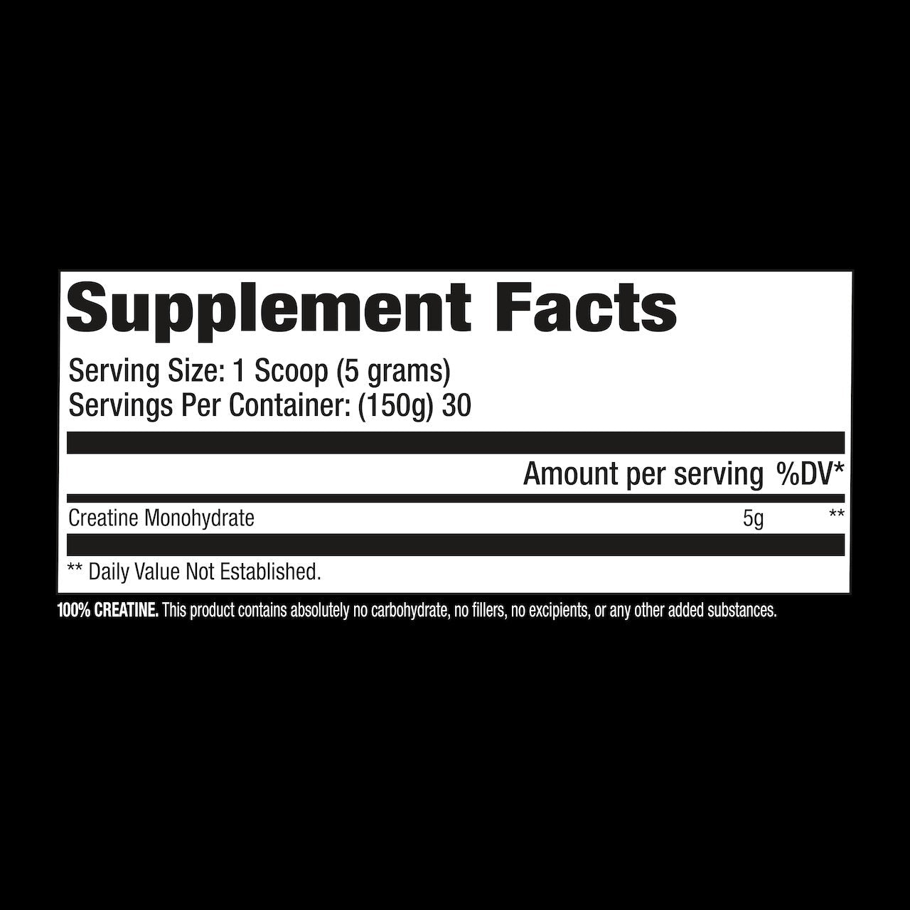 CREATINE MONOHYDRATE