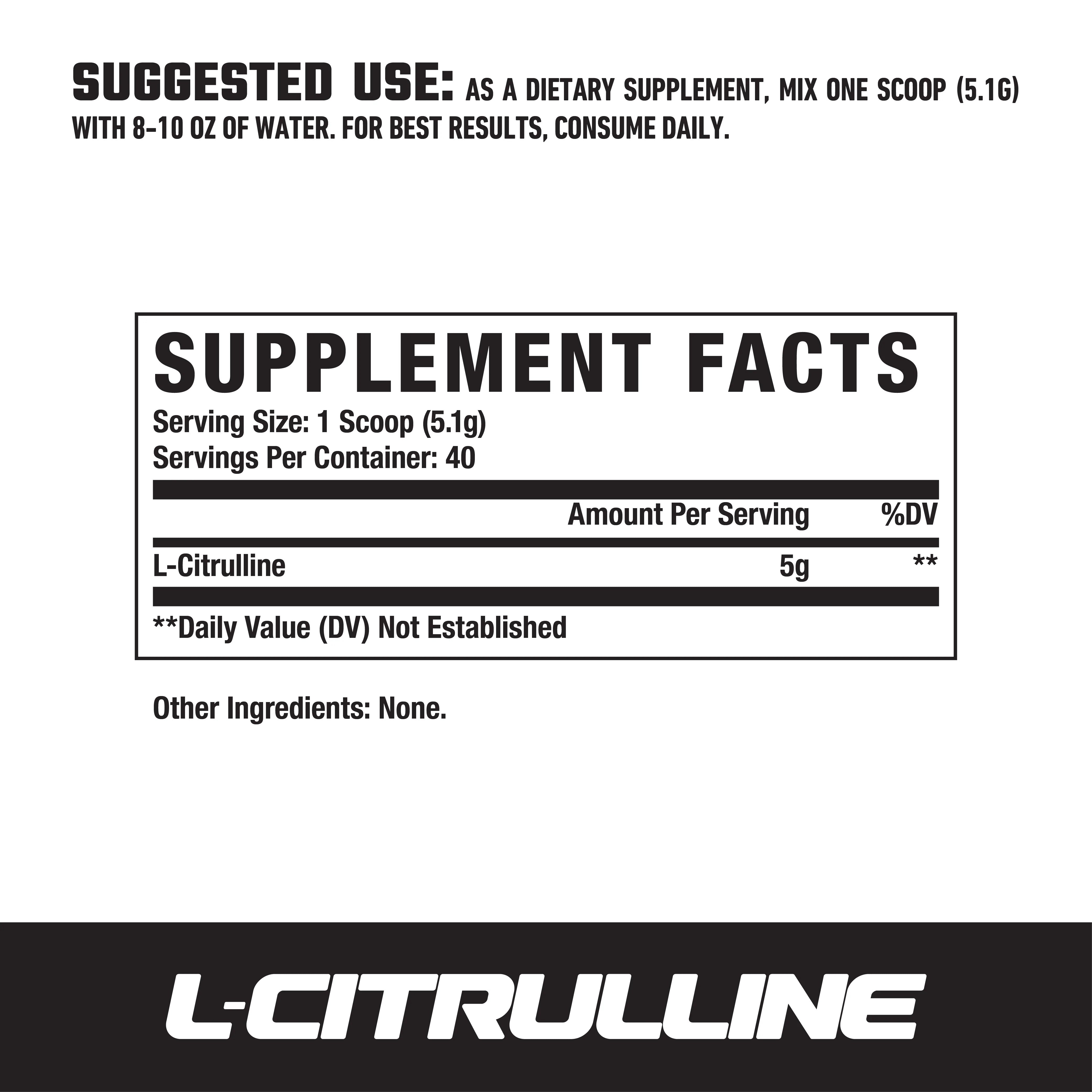 CITRULLINE // BASICS SERIES