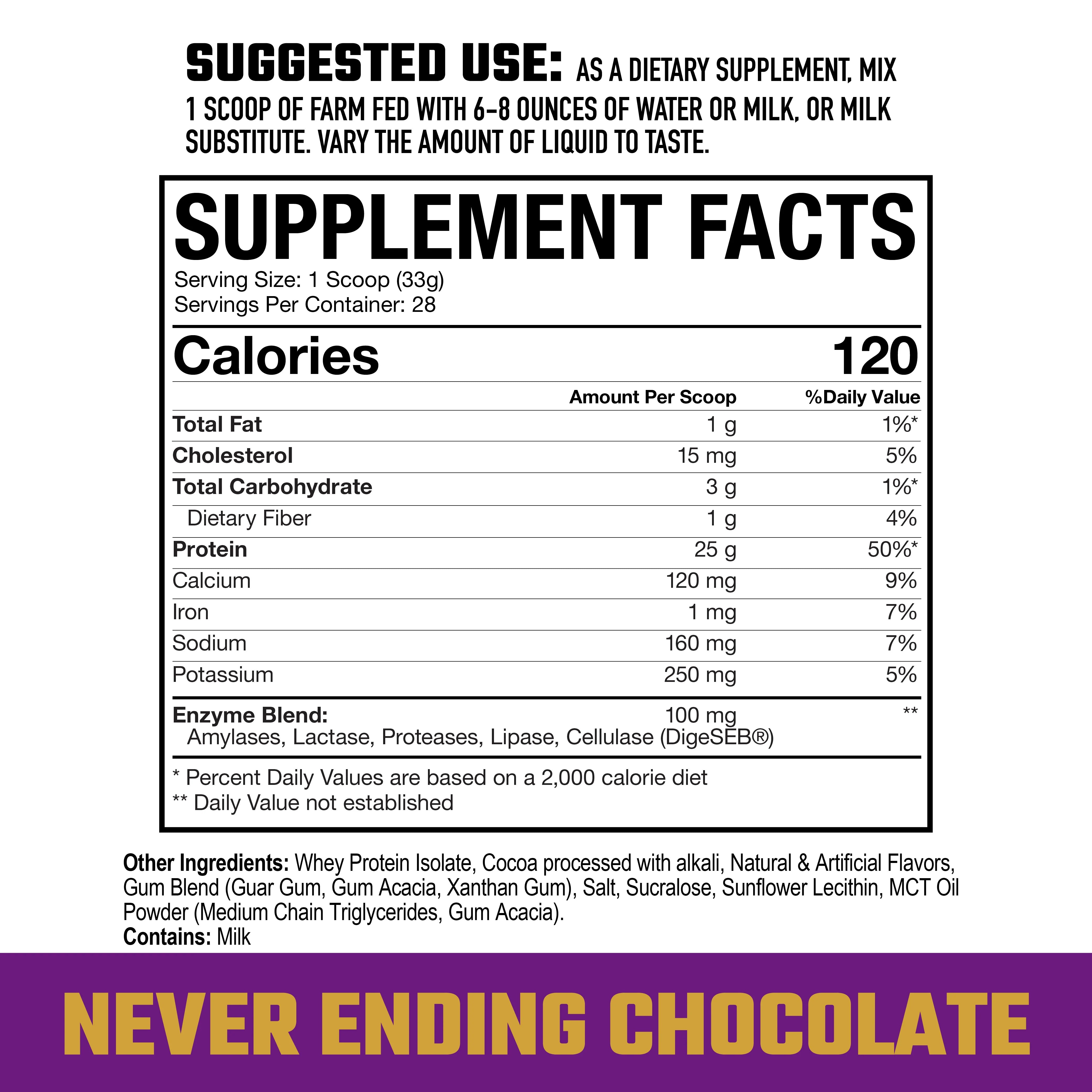 FARM FED // 25G PROTEIN