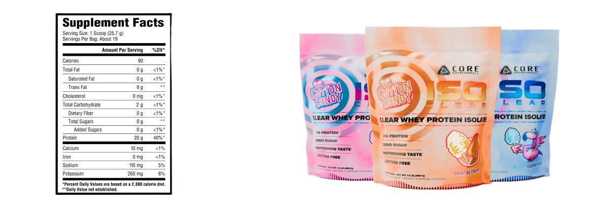 ISO Clear Bag - Whey Protein Isolate