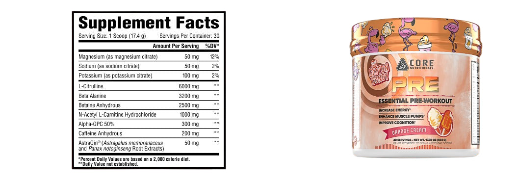 FUN SWEETS® PRE - ESSENTIAL PRE-WORKOUT