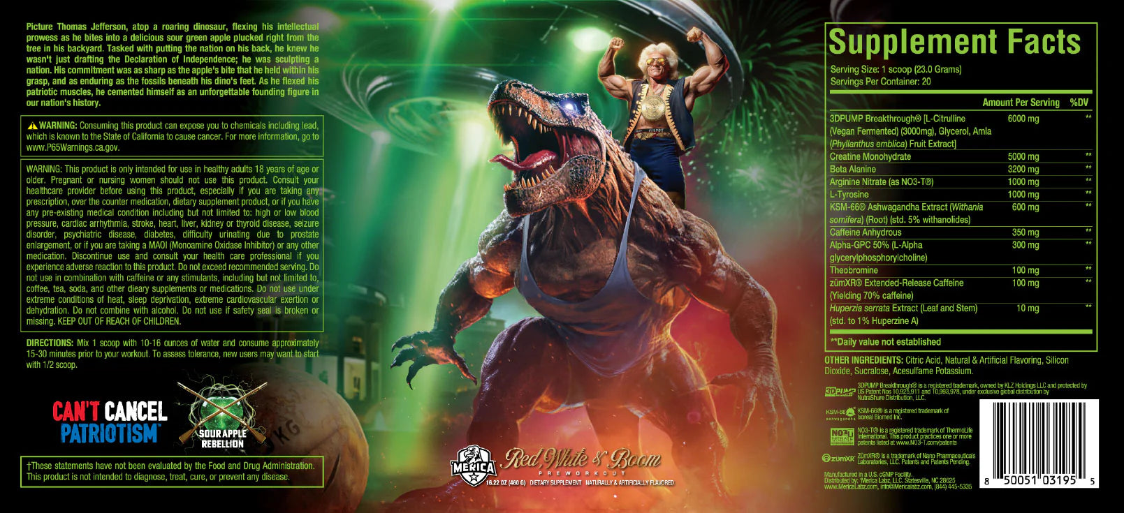 Red, White, & Boom - Pre-Workout