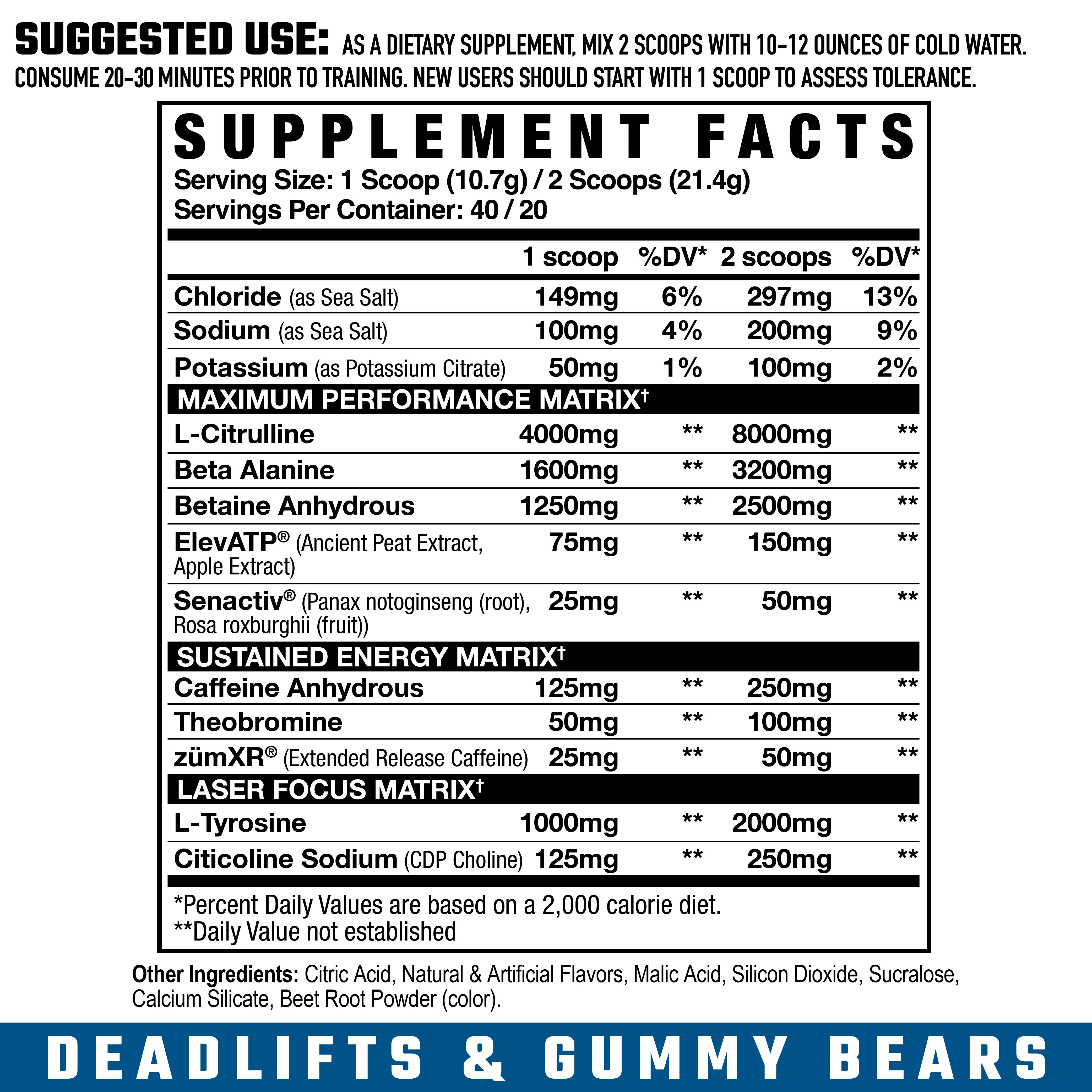 INTAKE // ALL-IN-ONE PRE-WORKOUT