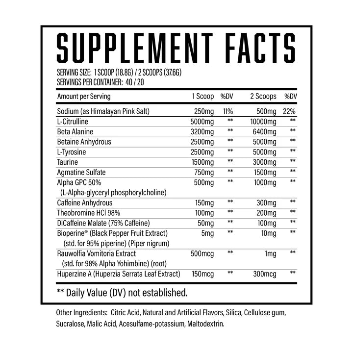 Wrecked Pre-Workout