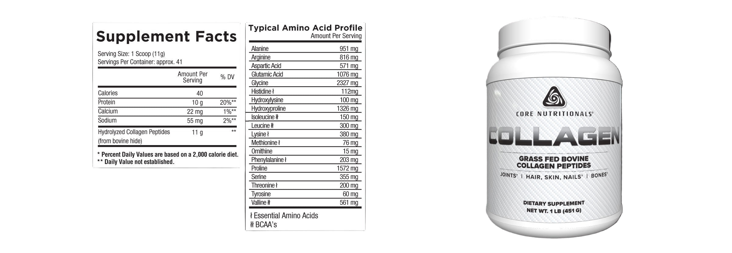 COLLAGEN - Grass-fed Collagen Peptides