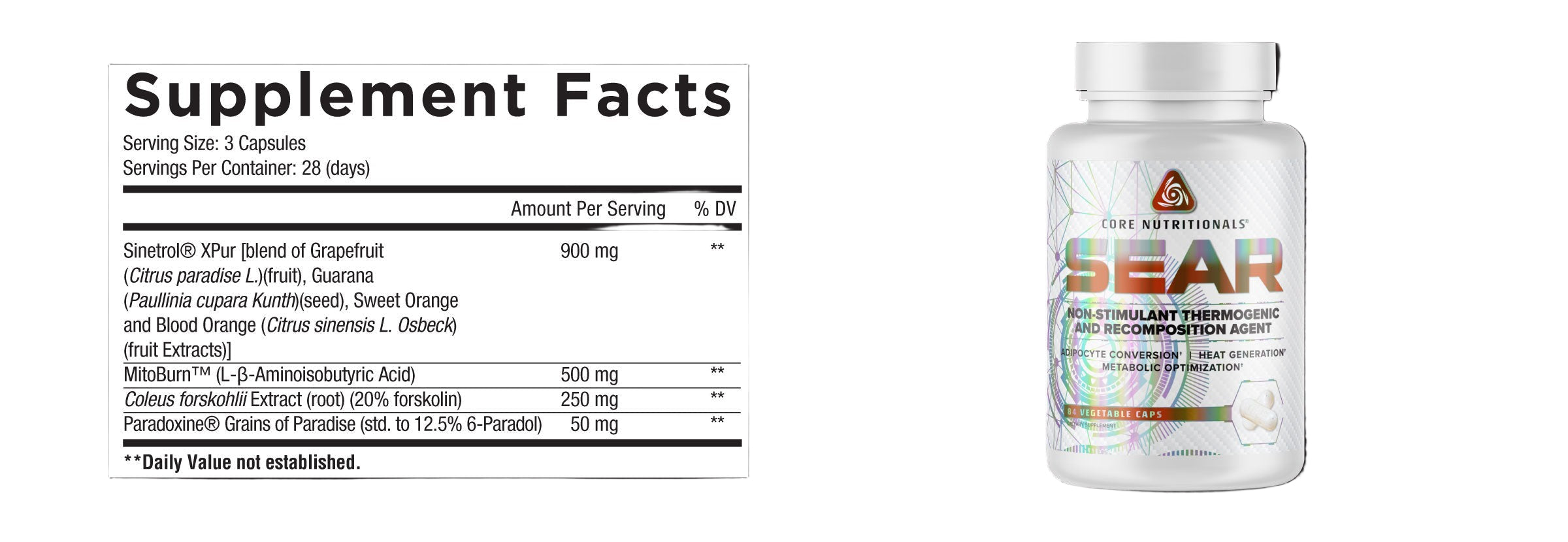 Non-Stimulant Thermogenic and Recomposition Agent