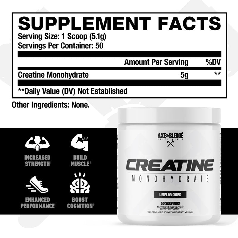 CREATINE // STRENGTH & MUSCLE GROWTH