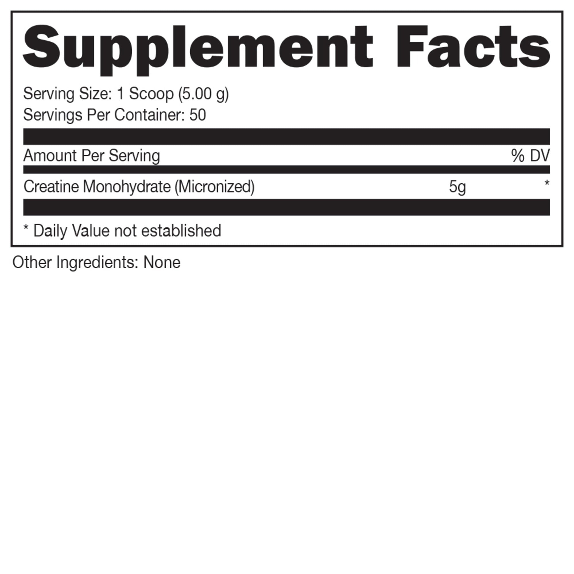 Creatine Monohydrate