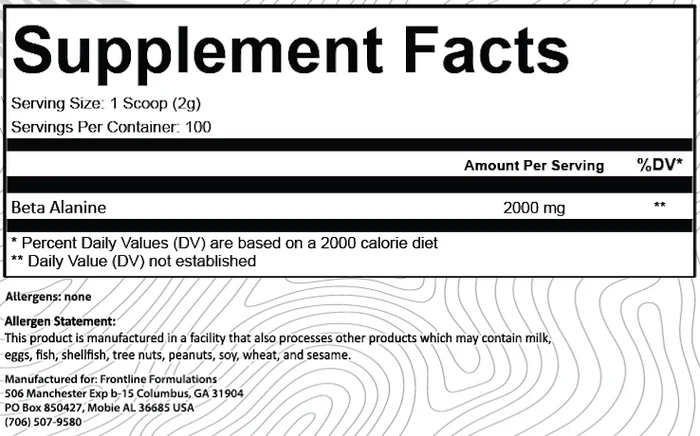 Beta Alanine