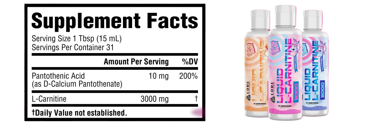 Liquid L-Carnitine - Fat Metabolism Support