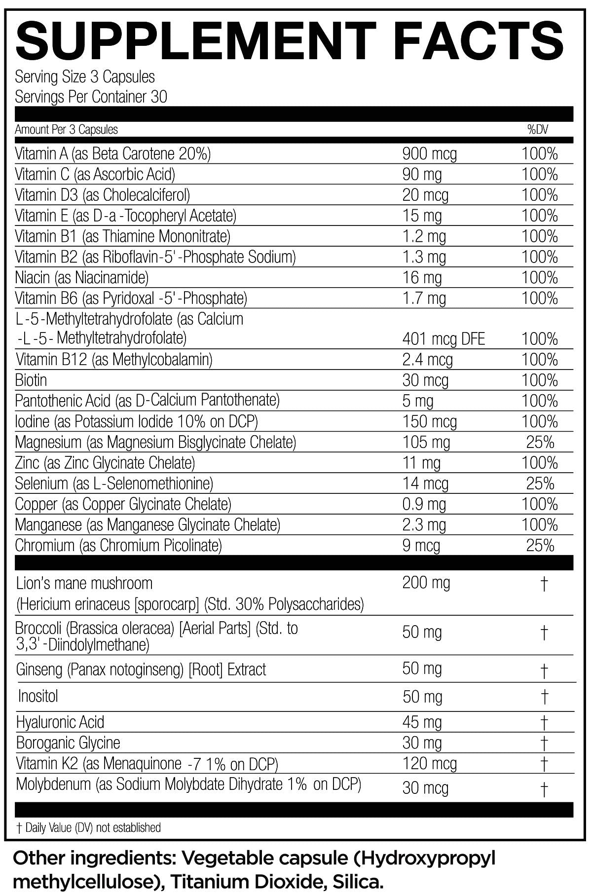 EPIC MULTI High-Performance Multivitamin